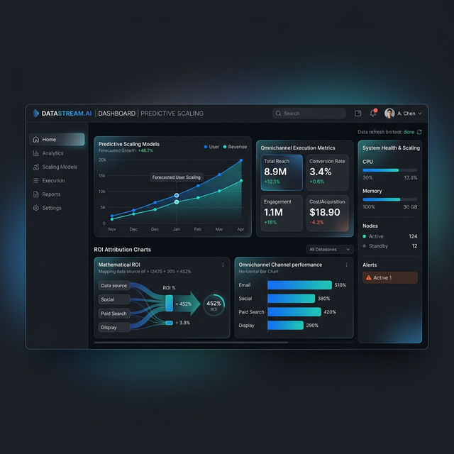 AfterAds Analytics Dashboard Mockup
